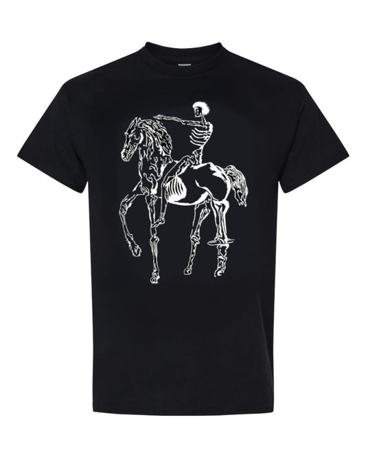 'PALE RIDER' TEE (Black)