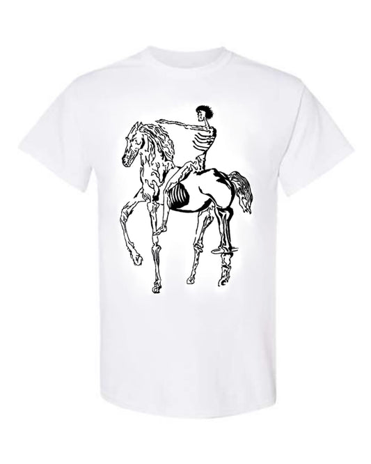 'PALE RIDER' TEE (White)